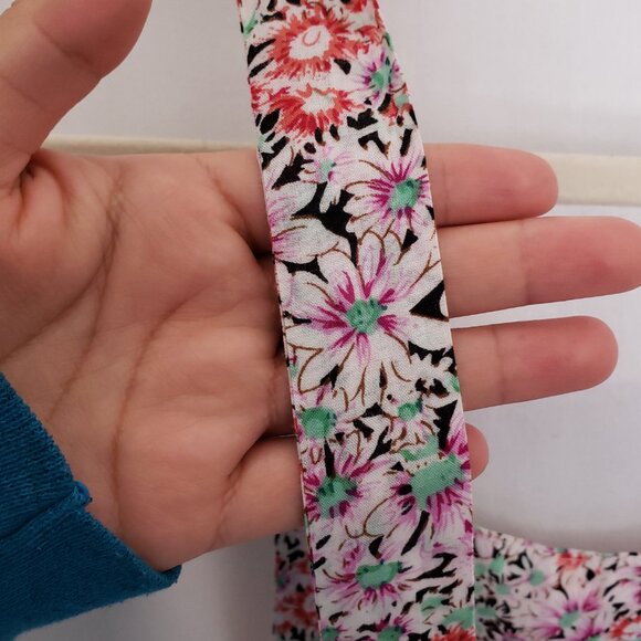 Passport Multicolor Colorful Thin Overall Shorts Romper with Pockets Size S - Picture 15 of 16